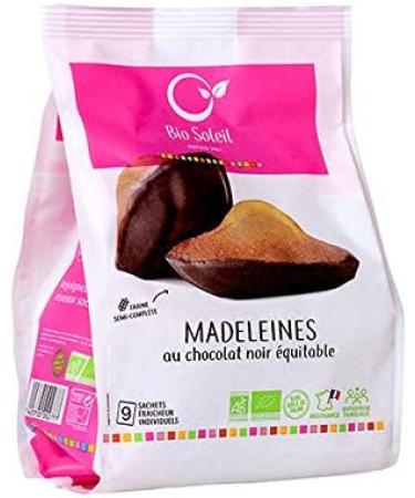 Bio Soleil Dark Chocolate Madeleines X9 200g - Sold by Unit - Buy Online on GoSupps.com