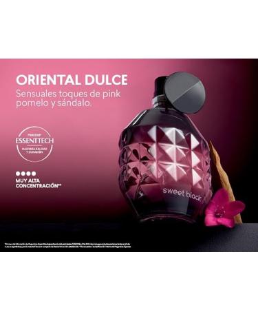 Esika L'Bel Cyzone Perfume de Mujer Sweet Black Aroma Oriental Dulce 50ml. 1.6 Fl Oz (Pack of 1) Pink pomelo y Sandalo 1.6 Fl Oz (Pack of 1) - Buy Online on GoSupps.com