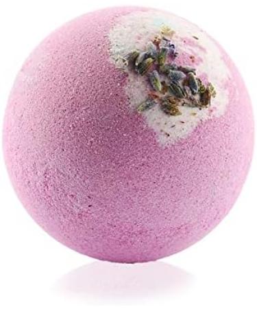 Bath bomb - 100g - For essential oil baths - For salt baths - Lavender scent - For the body - Bath bomb shape (pink 100g) - Buy Online on GoSupps.com