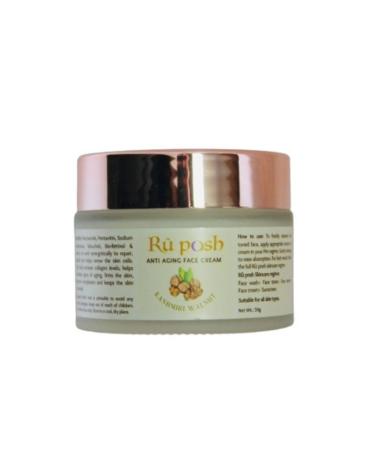 Anti Ageing Kashmiri Walnut Face Cream | Repair Rebuild & Renew | 50gm As Show In Image