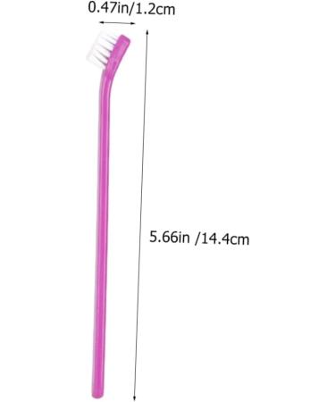 Housoutil 6pcs Dental Es Handle Manual Soft Toothpaste Dual The Cleaning Durable Large Long Household Chew - Buy Online on GoSupps.com