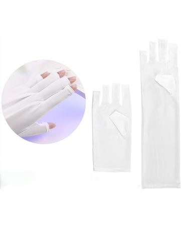 dijiusidy 1 Pair Manicure Protection Glove Hands Sun-proof Protector Non-slip Nail Art Gloves for Professional Long - Buy Online on GoSupps.com