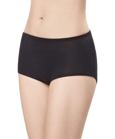 Utenos 100% Merino Wool Women's Base Layer Underpants - Black | Warm Comfortable & International Shipping - Buy Online on GoSupps.com