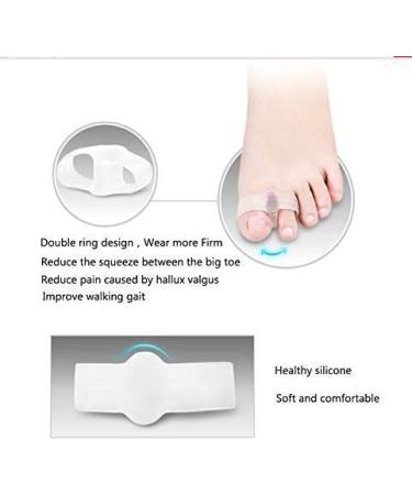 CAZARU FXJ Toe Straightener & Separator Socks - Valgus Hammer Toe Pain Relief for Medium Correction - Buy Online on GoSupps.com