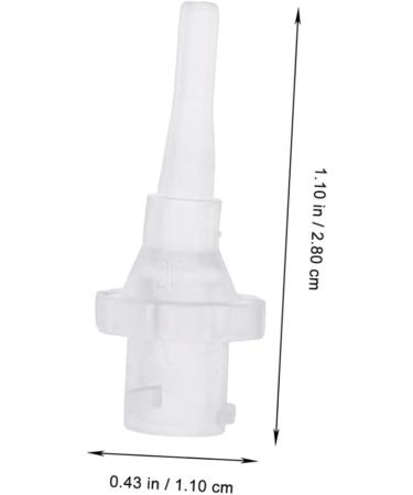 Ipetboom 10pcs Disposable Ear Lavage Tips Plastic Ear Cleaning Tools for Wax Removal Irrigation and Cleaning Tips for Adults Suitable for Home Use and Travel - Buy Online on GoSupps.com