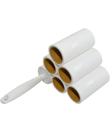 Armo Lint Rollers With 6 x Refills 420 Sheets Lint Roller For Clothes Carpet Bed Pet Hair Dog Hair Cat Hair Dust x 6 Rollers - Buy Online on GoSupps.com