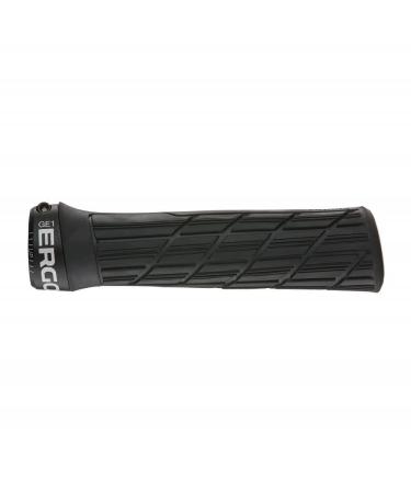 Ergon - GE1 Evo Ergonomic Lock-on Bicycle Handlebar Grips | for Mountain, Trail and Enduro Bikes | Regular or Slim Fit | 7 Color Options Black One Size