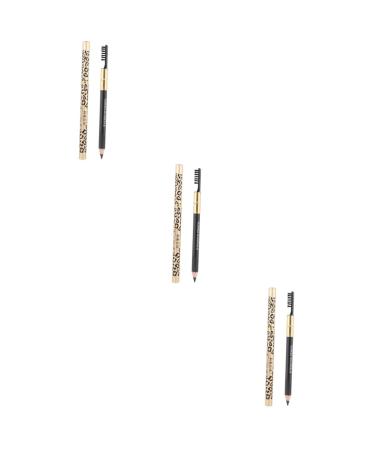 FOMIYES 6 Pcs White Eyeliner Pencil Eyebrow Mapping Pencil Eyebrow Pencils Palette Miss Does Not Fade Makeup 1 count (Pack of 1) Blackx3pcs