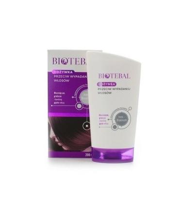 Biotebal Conditioner against hair loss 200ml - suitable for all hair types especially weak dry prone to loss.