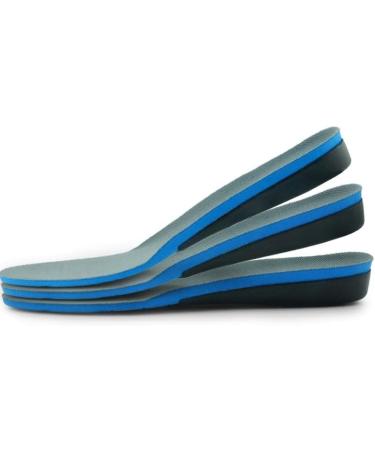 Elevated Comfort Insole for Men & Women | Height Increase Breathable Design - Size 42 Gray - Buy Online on GoSupps.com