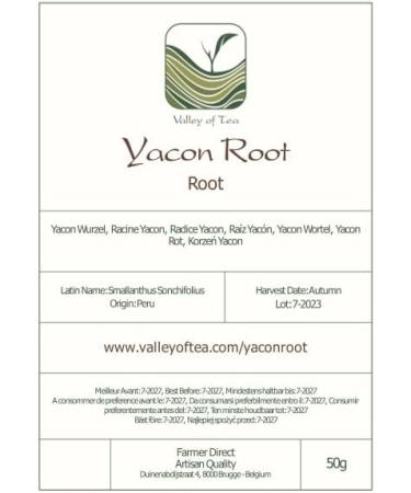 Yacon Root Organic Gourmet Quality - Buy Online on GoSupps.com