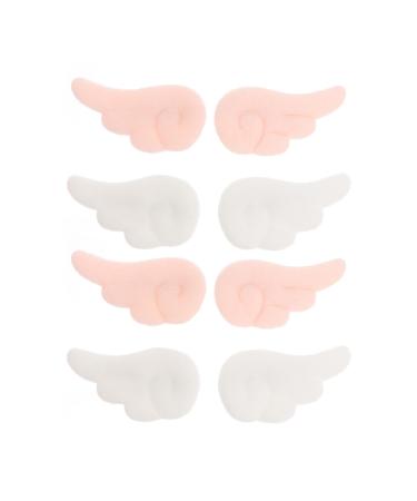 FOMIYES 4pairs Angel Wings Hairpin Cosplay Accessories Kawaii Hair Clips for Women Children Hairpin Non Slip Hair Clamps Barrettes for Girls White Girl Child Non-slip Plush Big Hairpin