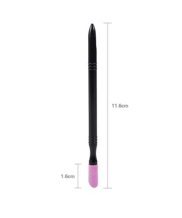 Rotekt Nail Art Cuticle Remover Scrub Quartz Pusher Stick Pen - Manicure Pedicure Tool - Buy Online on GoSupps.com