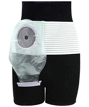 Samnuerly Stoma-Bauch belts prevent parastomal hernia elastic breathable postoperative care umbilical fraction belt for men or women (color: 9cm size: small) (6cm m)