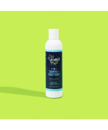 Young King Hair Care 2-in-1 Shampoo & Conditioner for Boys | Plant-Based Harm-Free Cleanses & Hydrates Natural Curls | 8 oz - Buy Online on GoSupps.com