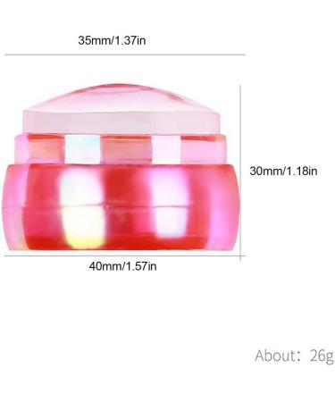 Silicone Nail Seal Stamp - Premium Manicure Stamp for Perfect Nail Art | International Shipping Available - Buy Online on GoSupps.com