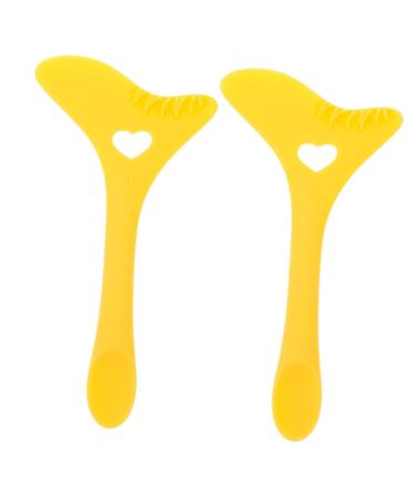 Ipetboom 2 Pcs Eyelash Stamp Eyeliner Stamp Lower Lash Stamp Tool for Makeup Eyeliner Tool The Face Auxiliary