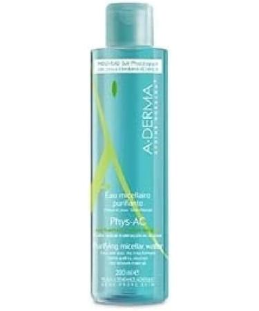 A-Derma Phys-ac Purifying Micellar Water 200ml - Gentle Cleansing for Oily & Acne-Prone Skin | International Shipping Available - Buy Online on GoSupps.com