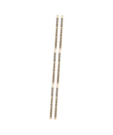 POPETPOP 6 Pcs Eyebrow Pen Eye Brow Brush Black Eyeliner Pencils Eyebrow Brush Lasting Eyebrow Line Miss 1 count (Pack of 1) As Shownx3pcs