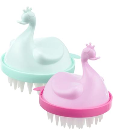 Gleavi 8 STK Scalp Washer & Massage Shampoo Brush - Effective Scalp Scrubber for Deep Clean Shower Care - Buy Online on GoSupps.com