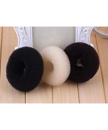 3PCS(Small+Medium+Large) Women Hair Bun Maker Styler Rings Donut Buns Doughnut Shaper Chignon Former Bun Updo Hair Styling Accessories Brown - Buy Online on GoSupps.com