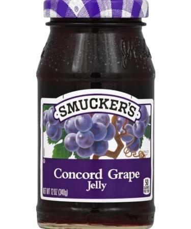 Smucker's Concord Grape Jelly 12 Oz (340 G) - Buy Online on GoSupps.com