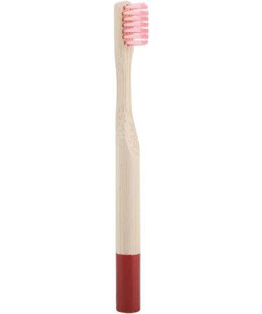 Buy Jerliflyer 6 Colors Kids Bamboo Toothbrush (10 Pack) - Eco-Friendly Soft Bristles Wooden Handle - Red - Buy Online on GoSupps.com