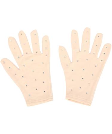 Kawehiop Women's Fashion Figure Skating Wrist Gloves - Breathable Fast-Drying Sunscreen Protection in Skin Color - Buy Online on GoSupps.com