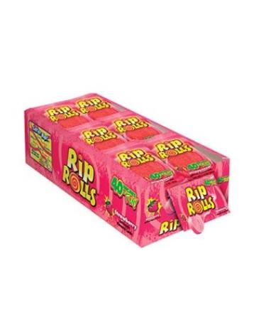 Rip Rolls - Strawberry 24 count display box