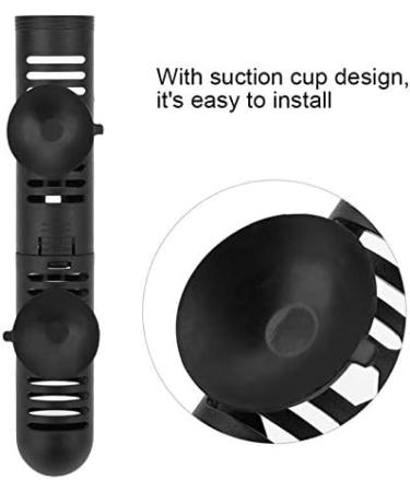 Buy T&F 24.5cm Aquarium Heating Guard Protector | Durable Plastic Sleeve with Suction Cups for Safe Heating - Buy Online on GoSupps.com