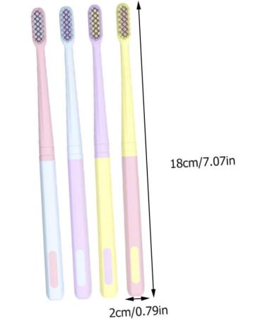 Mobestech Toothbrush Set - 8pcs Ice Cream Design Replacement Brushes for Kids | Durable Plastic Cleaning Tools - Buy Online on GoSupps.com