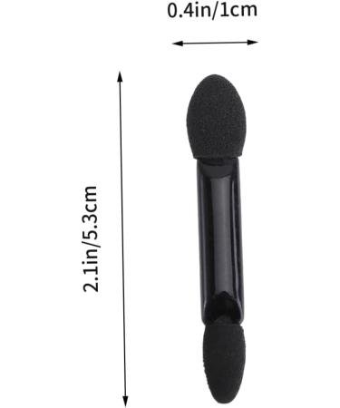 Gogogmee 10pcs Eyeshadow Brush Double ponges Strips Concealer Face Fard Dual Sides Eyeshadow Sponge Black - Buy Online on GoSupps.com