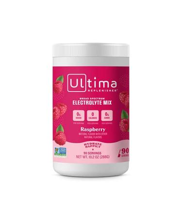 Ultima Replenisher Electrolyte Powder Raspberry 10.2 oz (288 g)