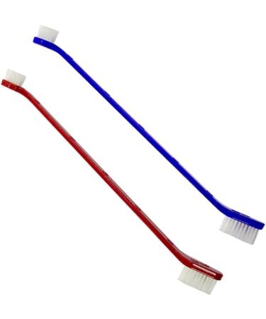 Sosoport 2pcs Set Pet Toothbrush Big Head Toothbrush Soft Dogs Finger Toothbrush Cat Double Head Toothpaste - Buy Online on GoSupps.com