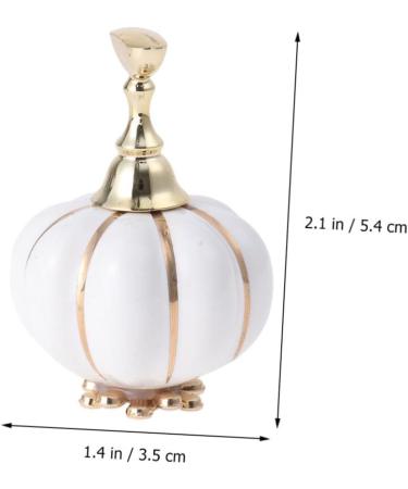 FOMIYES Nail art practice holder nail tips stand holders nail art practice stand Nail Holders Acrylic Base nail tip Display Stand fake Nail Display acrylic nail white Pearlescent makeup 5.4x3.5cm White - Buy Online on GoSupps.com