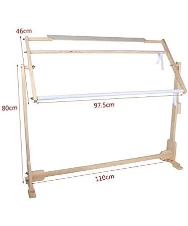 Adjustable Wooden Embroidery Stand | Cross Stitch Needlework Floor Stand - Buy Online on GoSupps.com