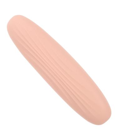 Angoily Cosmetic Brush Bag Women Makeup Bag Travel Makeup Tool Bag Makeup Artist Tool Storage Bag Beauty Tool Holder Traveling Brush Bag Makeup Brush Organizing Bag Beauty Organizer Pink 20.3X3CM