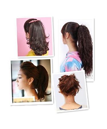 2-Pack Hair Styling Accessories - Bump It Up Combs & Donut Pads for Women & Girls (Black & Coffee) - Perfect Braid & Ponytail Maker - Buy Online on GoSupps.com