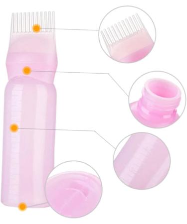 FRCOLOR Hair Coloring Supplies Root Comb Applicator Hair Coloring Dyeing Kit Hair Root Bottle Hair Root Applicator Bottle Graduated Scale Comb Bottle Hair Tint Bottle Hair Dye Rinse Bottle - Buy Online on GoSupps.com