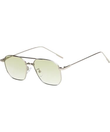 Buy Kids Blue Light Filter Glasses - Prescription-Free Gaming & Computer Glasses - Z1103Z_1 Green Oval Style - Buy Online on GoSupps.com