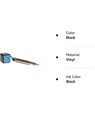 Chalk Box Bullet Pool Stick Pocket Chalker - Black - Buy Online on GoSupps.com