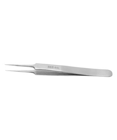 Stainless Steel Tweezer Fine Tip Tweezers Industrial Fine Point Tweezer Stainless Steel Point Tweezer Industrial Tweezers (14L)