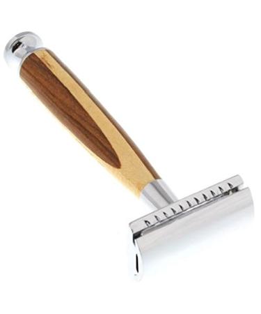 West Coast Shaving Natural Collection Double Edge Safety Razor (Natural-37WS) Closed Comb Head