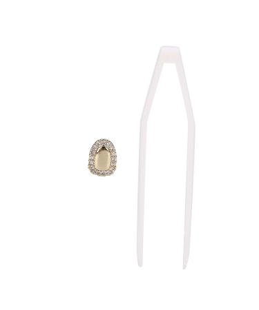 Shop Bling Teeth Accessory - Gold Hip Hop Tooth Decoration for Halloween Party - Buy Online on GoSupps.com