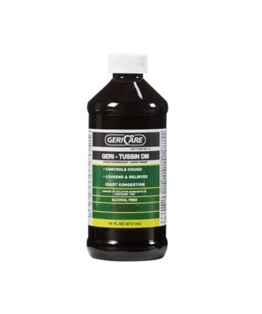 Geri-Care Cold and Cough Relief 100 mg / 5 mL Strength Liquid 16 oz. Each