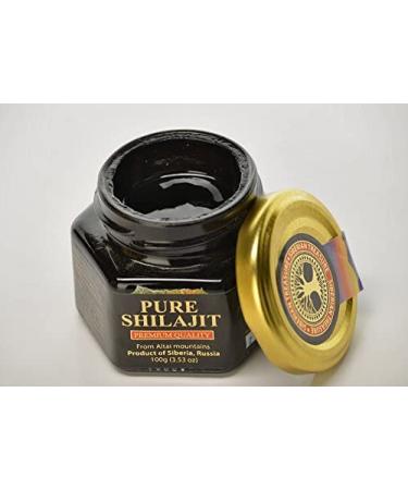 Pure Authentic Siberian Mumijo Shilajit - 100g (3.5oz) - Buy Online on GoSupps.com