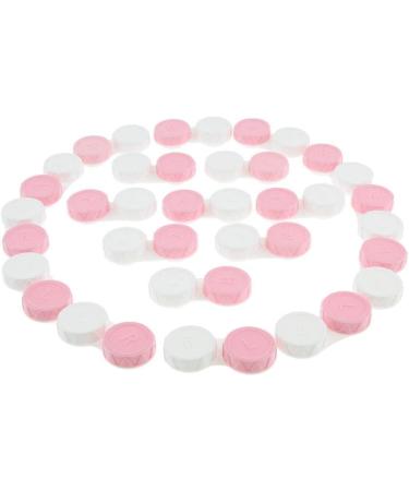Buy HELLERY 20x Portable Contact Lens Container Set - Travel Care Box in Pink | International Shipping Available - Buy Online on GoSupps.com