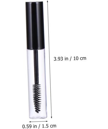 Healeved 6 Sets Mascara Tube Lash Applicator Bottle Clear Mascara for Eyelashes Eyelash Wand Tube Plastic - Buy Online on GoSupps.com