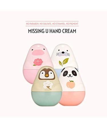 Etude House Missing U Hand Cream #1 Harp Seal - 1.01 fl oz (30 ml) | Nourishing Moisturizer - Buy Online on GoSupps.com