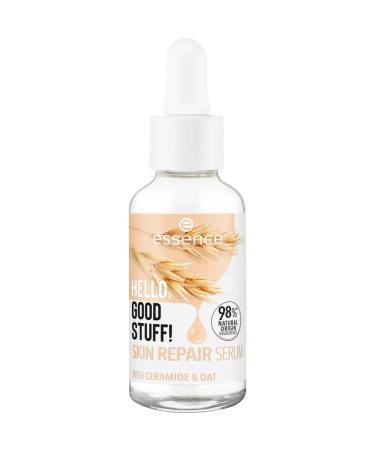 essence Hello, Good Stuff Repairing Facial Serum, White, Nourishing, Restorative, Translucent, Vegan, Oil-Free, Paraben-Free, Microplastic-Free, 30ml